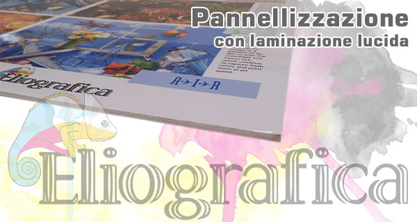 Eliografica :: Pannellizzazioni con laminatura lucida